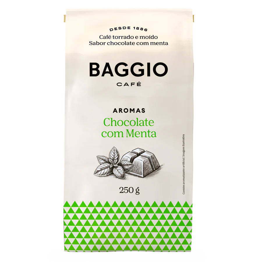 Pacote de Chocolate com Menta